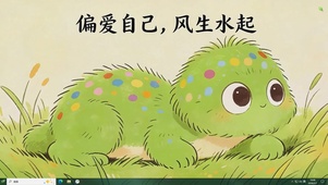 护眼可爱小清新桌面主题