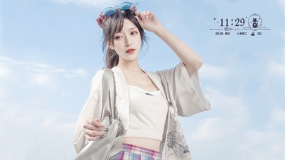 蓝梦美女~【唯美清新风】