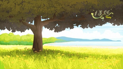 动漫风插画风树