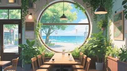 海边咖啡店