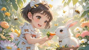 投喂胡萝卜