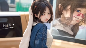 微胖可爱性感AI美女