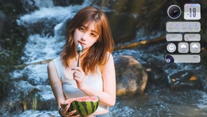 夏日清凉美少女