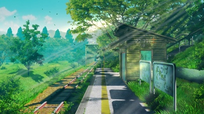 治愈午后的车站