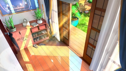 4K 唯美日式庭院玄关