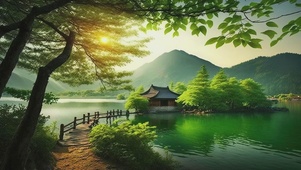 清晨的阳光