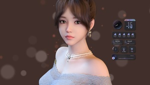 唯美清纯性感美少女