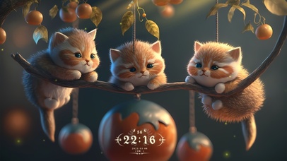 可爱萌猫三小只