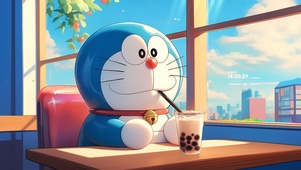 奶茶机器猫
