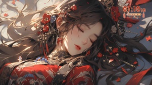 嫁衣，红衣少女
