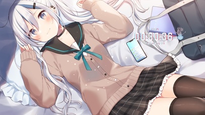 4K治愈清纯黑丝美腿美少女