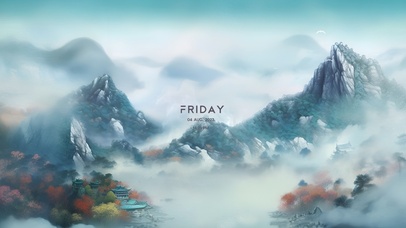4k云雾山涧