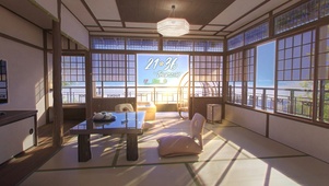 阳光治愈木屋阁楼