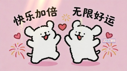 无限好运 快乐加倍