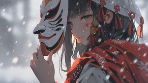 雪中少女3