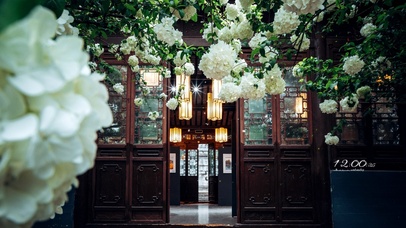 4K崇正书院木绣球花