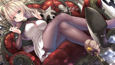 黑丝长腿美少女