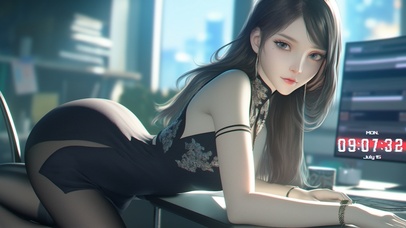 宛如出水芙蓉，清新脱俗