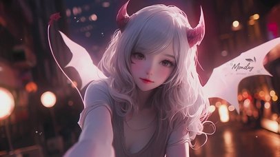 恶魔天使（万圣节）