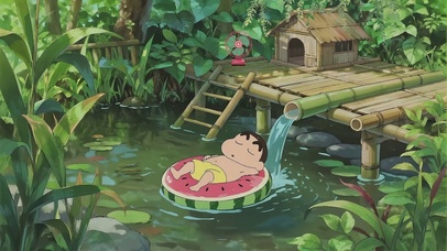 治愈乡村溪边小新小憩