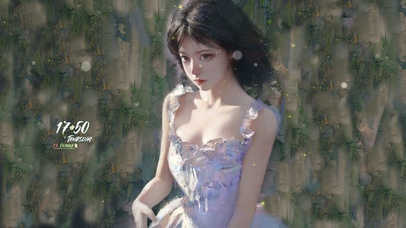 唯美治愈清纯可爱美女