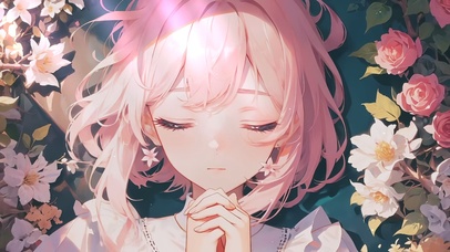 綻放花語の祈禱