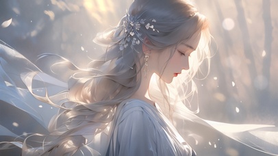 4K 阳光下的仙子