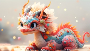 可爱小龙