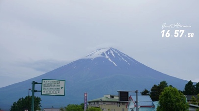 静谧富士山