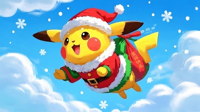 圣诞皮卡丘