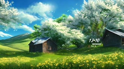 4k草原梨花盛开