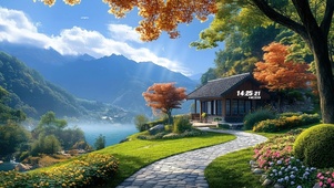 护眼山上房屋