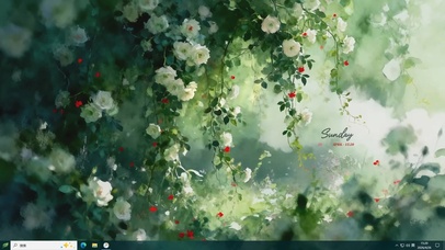 蔷薇花开 护眼