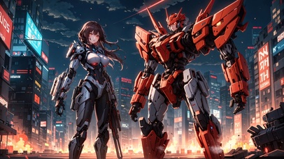 4k未来机甲战士