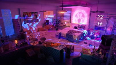 4K 午夜凌乱的房间