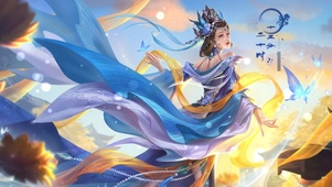 古风华服美女