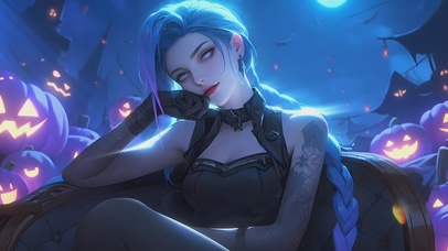 【4K】万圣节，金克斯