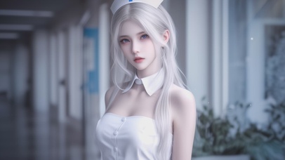 阳光护士女孩