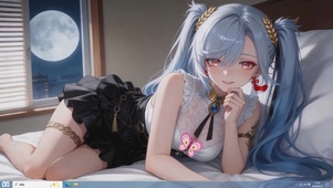 可爱月光女孩