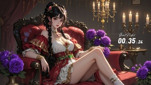 紫蔷宫廷女官