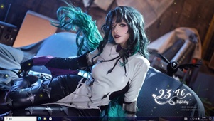 4k个性美女cos