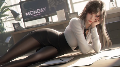 魅力四射，仙姿佚貌