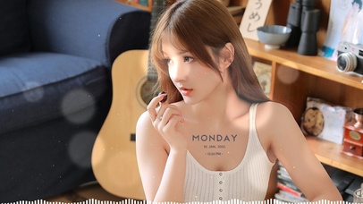 清纯性感单身女闺蜜