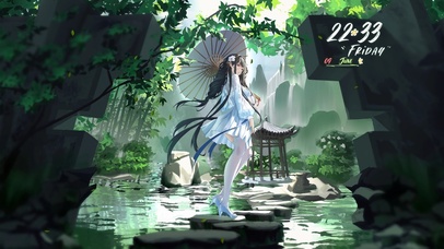 4k古风清纯美少女