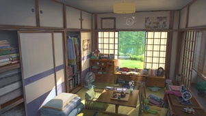 5K 唯美治愈夏日日式小屋