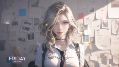 她的笑容绽放时，宛若鲜花盛开