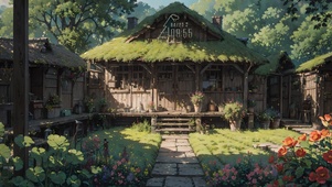 森林小屋