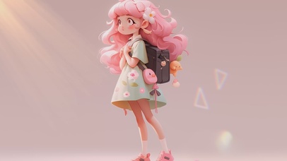【3D】盲盒少女