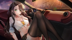 香车美女