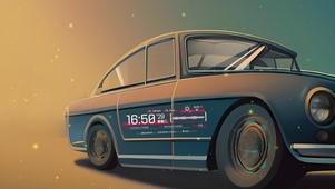 4k简约小汽车
